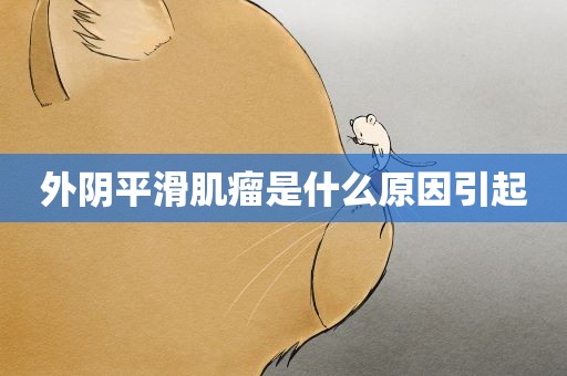 外阴平滑肌瘤是什么原因引起