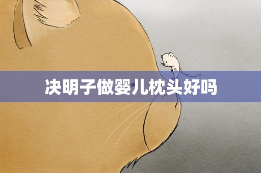 决明子做婴儿枕头好吗