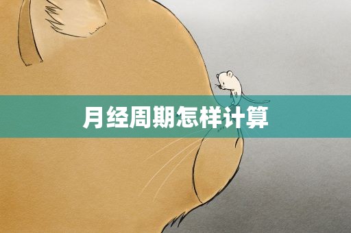 月经周期怎样计算