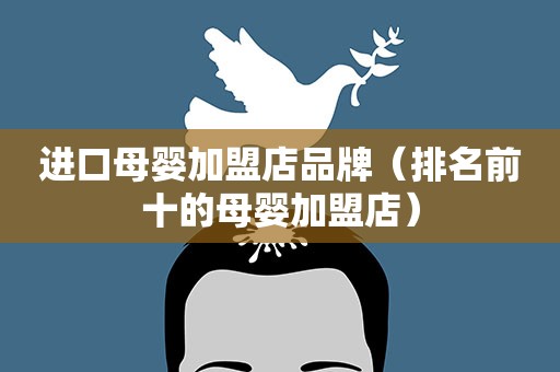 进口母婴加盟店品牌（排名前十的母婴加盟店）